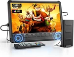 10.7" Ips Flat Screen Tv, Portable Mini With Antenna Tuner, Lcd Monitor New. Price: $162.99.