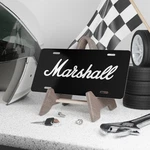Marshall Amplification Logo Vanity Plate Guitar Cab Style Usa Car Tag New. Price: $19.99.