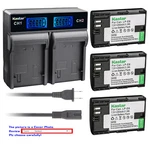 Kastar Battery Lcd Rapid Dual Charger For Canon LP-E6 Ikan Oncamera Hdmi Monitor New. Price: $34.99.