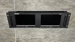 Marshall V-MD702 Dual High-resolution Rack Mount Video Monitors 3RU Used. Price: $399.00.
