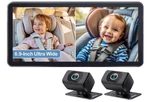 2-KIDS Baby Car For Seat 6.9 Inch Ultrawide Display With Two Cameras R... New. Price: $89.99.