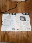 Sony Trinitron Color Monitor CVM-1270 Service Manual & Supplement Sc Board Mod. Like. Price: $30.00.