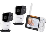 Panasonic KX-HN1032 Baby Monitor Dual Cameras, Long Range Smart Video White New. Price: $29.99.