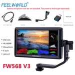Feelworld FW568 V3 Inch Dslr Camera Field Monitor 3D Lut 4K Hdmi No Battery New. Price: $139.99.