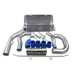 Double Core Front Mount Intercooler Kit For 2003+ Audi A3 8P Bolt Blue Hose New. Price: $577.17.