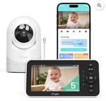 Simyke Video Baby Monitor With Camera And AUDIO,5'' Ips SCREEN,720P Hd New. Price: $42.00.