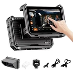 Viltrox DC-X2 6"CAMERA Field Monitor Kit With Rig Cage 2000 Nits HD1920X1080 Ips Open. Price: $294.81.