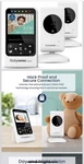 Babysense Video Monitor With Camera And Audio Model V24R Gently New. Price: $50.00.