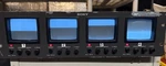 Sony PVM-411 Quad 4" Rack-mountable Analog Monochrome Video Monitor Used. Price: $249.99.