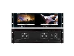 Marshall V-R72P-2HDSDI Dual 7" Lcd Monitors Used. Price: $189.99.